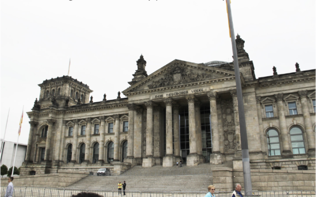 The+Reichstag%3B+Berlin%2C+Germany.+This+photo+was+taken+during+the+trip+to+Europe+by+one+of+the+goers.