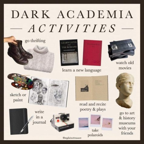 The Dark Academia starter pack